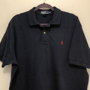 Ralph Lauren navy  blue polo shirt